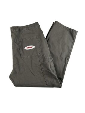Lost Enterprise Pants Mens 34x29 Baggy Carpenter Hip Hop Skate Gray Y2K